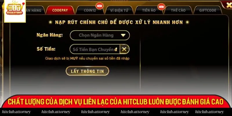 Liên lạc với nhân viên tổng đài Hitclub trong những trường hợp cần thiết